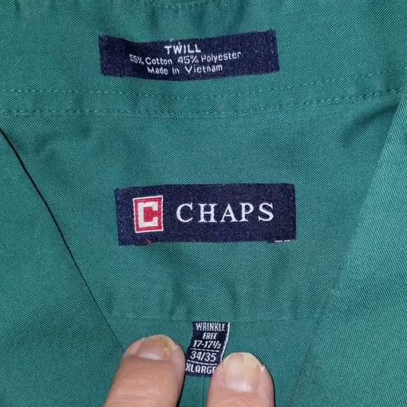 Chaps Men's dress shirt long sleeve from a - Picture 3 of 3